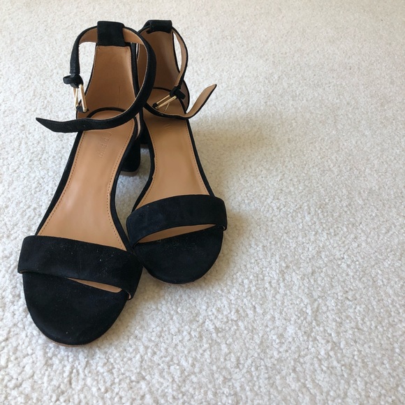 J. Crew Shoes - J. Crew Suede Block Heel Sandals